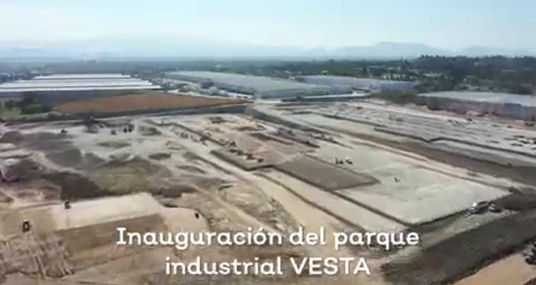 INAUGURAN PRIMERA FASE DEL PARQUE INDUSTRIAL VESTA