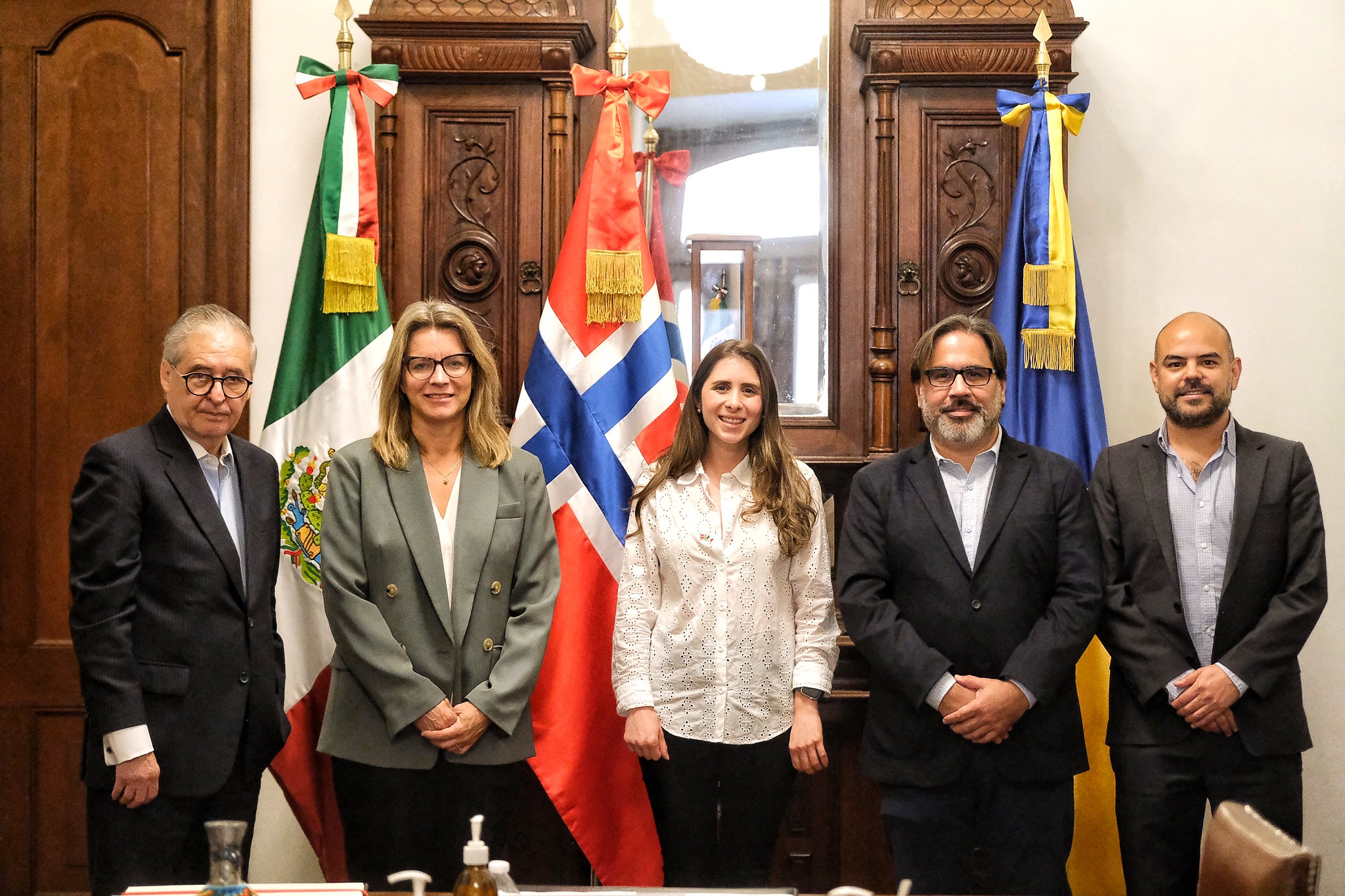 LA EMBAJADORA DEL REINO DE NORUEGA LLEGA A JALISCO