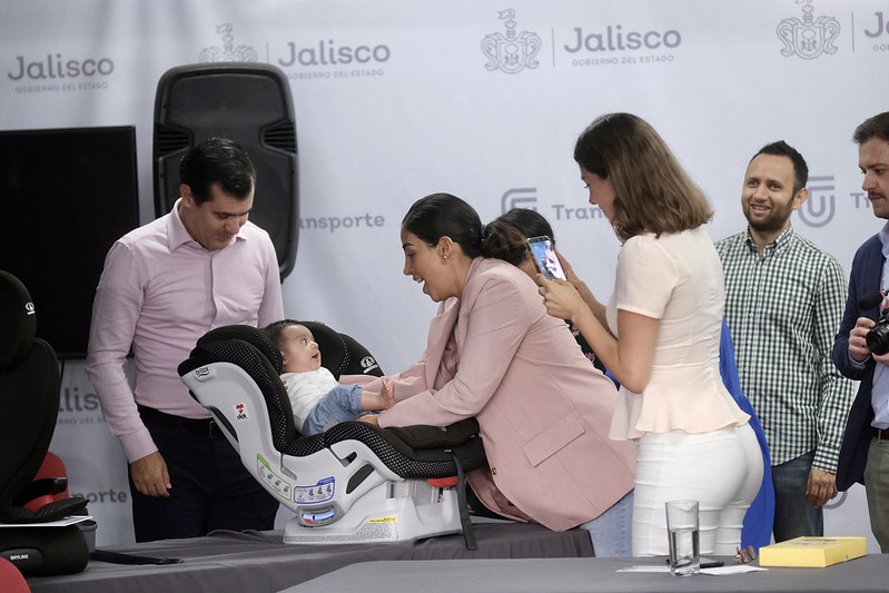 JALISCO INICIA CON LA PROMOCIÓN Y SENSIBILIZACIÓN DEL USO DE SILLAS INFANTILES