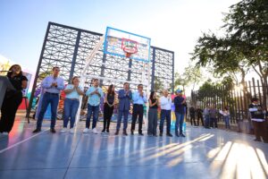 ZAPOPAN ENTREGA REHABILITACIÓN DE LA UNIDAD DEPORTIVA HOGARES DEL BATÁN