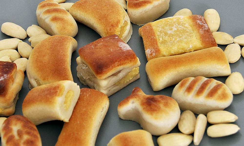 Tipos de mazapan fabricados en Toledo, España